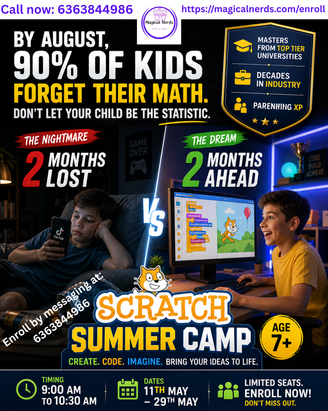 Scratch Summer Camp Poster